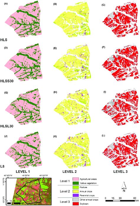 Random Forest Classification Results Based On Landsat 8 Oli And