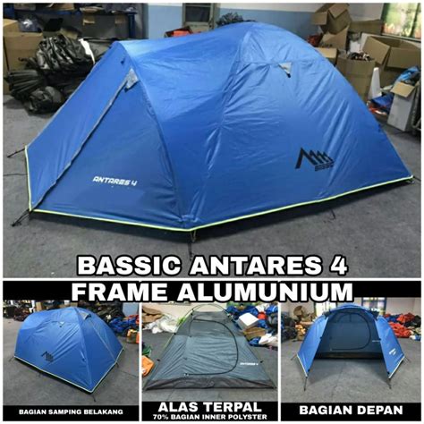 Jual Tenda Camping Frame Alloy Kap Orang Bassic Antaress Orang