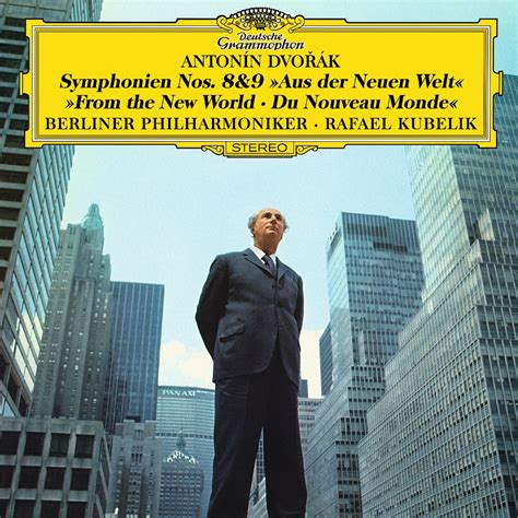 Dvořák Symphonien Nos 8 9 From the New World álbum de Berliner