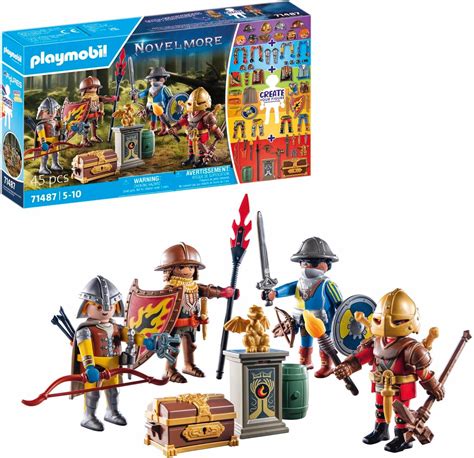 Playmobil 71487 My Figures Knights Of Novelmore Novelmore Knights And