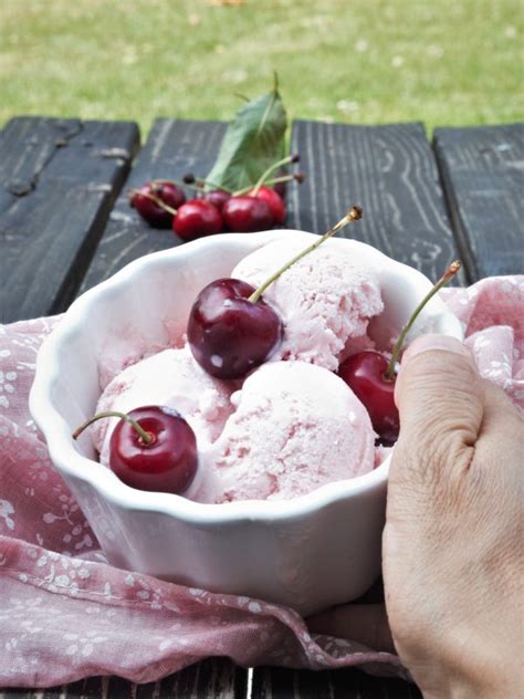 Kirsch Eis Glutenfrei Selber Machen Mit Oder Ohne Eismaschine