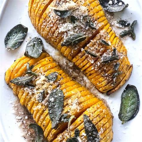 Roasted Butternut Squash With Sage And Browned Butter