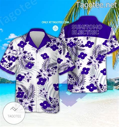 Sumitomo Electric Industries Logo Hawaiian Shirt And Shorts - BiShop ...