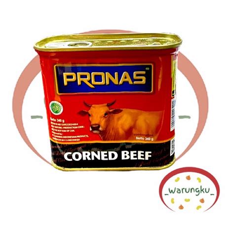 Jual Pronas Corned Beef Gr Kornet Sapi Daging Sapi Kornet Kalengan