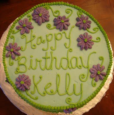 The Law of Cupcakes: Happy Birthday Kelly