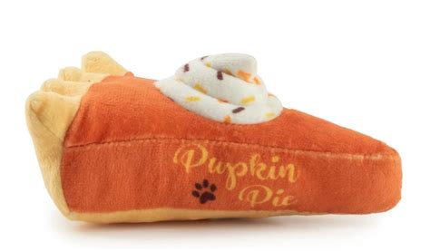 Pupkin Pie Slice Dog Toy Pucci Café