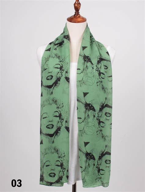 Marilyn Monroe Silky Scarf