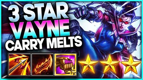 Star Vayne Carry Melts Tft Set Ranked I Teamfight Tactics