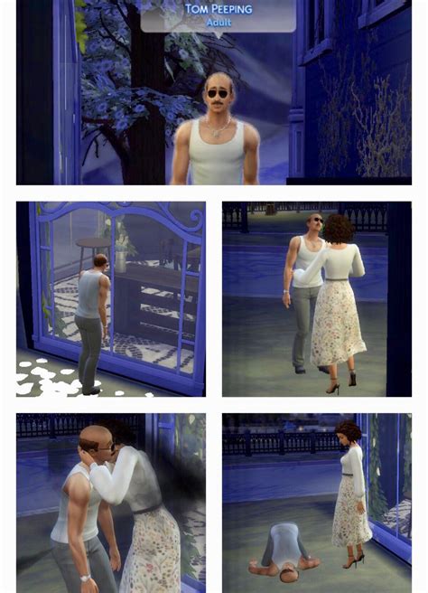 A Story In Five Parts Tom Peeping Peeps On The Wrong Vampire Rthesims