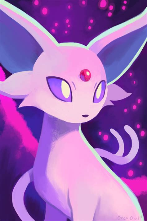 Espeon By Orcaowl On Deviantart