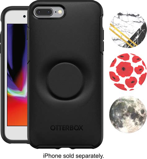 Best Buy Otterbox Pop Symmetry Series Case For Apple® Iphone® 7 Plus And 8 Plus Black 77 61649