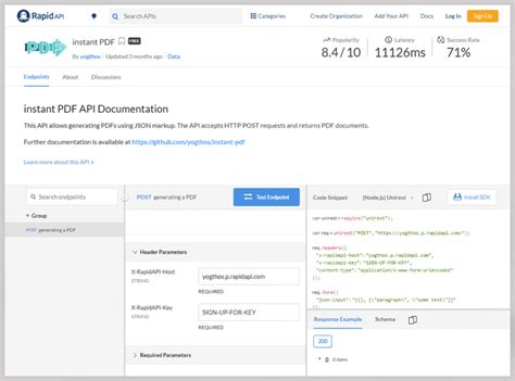 Instant Pdf Api Reviews Pricing Features Formget