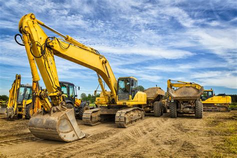 Maquinaria pesada para construcción tipos y características