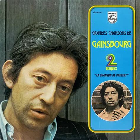 Grandes Chansons De Gainsbourg La Chanson De Prevert Serge