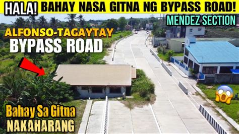 Hala Bahay Nasa Gitna Ng Daan Nakaharang Alfonso Tagaytay