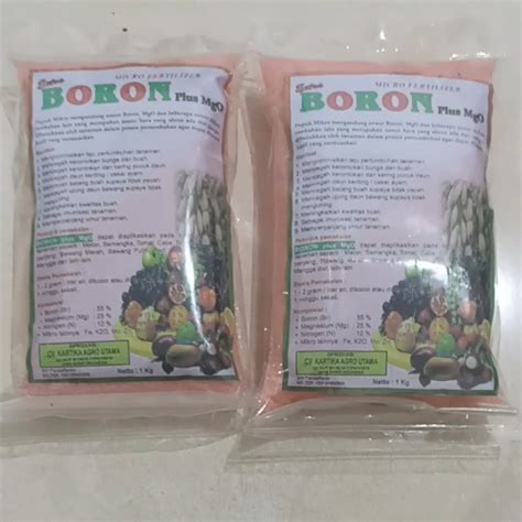 Pupuk Boron Kg Pupuk Npk Mgo Fertilizer Lazada Indonesia