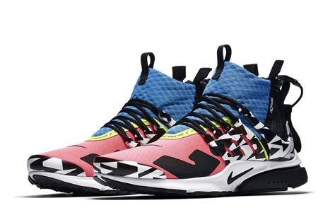 Acronym X Nike Air Presto Mid Dynamic Yellow Justfreshkicks