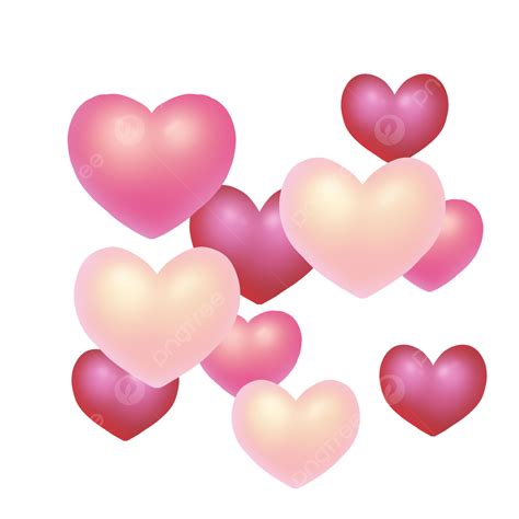 Romantic Peach Heart Decoration Romantic Pink Peach Heart Png