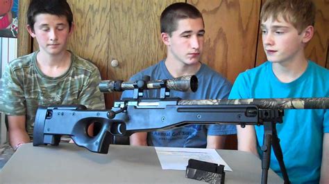 Well L Awp Spring Airsoft Sniper Rifle Review Youtube