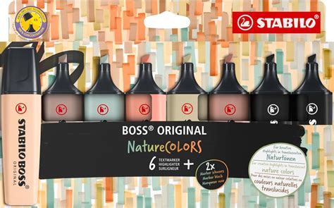 Stabilo Boss Original Naturecolors Confezione Da Evidenziatori