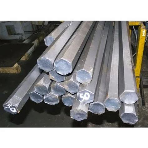 Jindal Hexagonal Mild Steel Bright Hex Bar For Construction Length