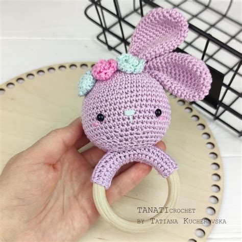 Rattle Bunny Amigurumi Pattern Amigurumi