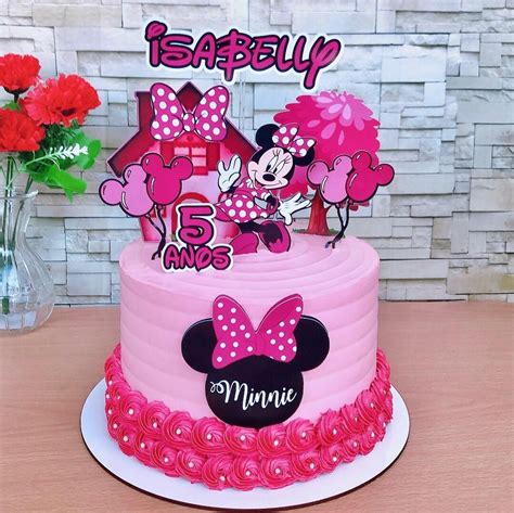 Best 12 Bolo Da Minnie Rosa 75 Ideias 4 Tutoriais Para Fazer O Seu