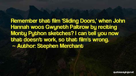 Top 1 Sliding Doors Film Quotes & Sayings