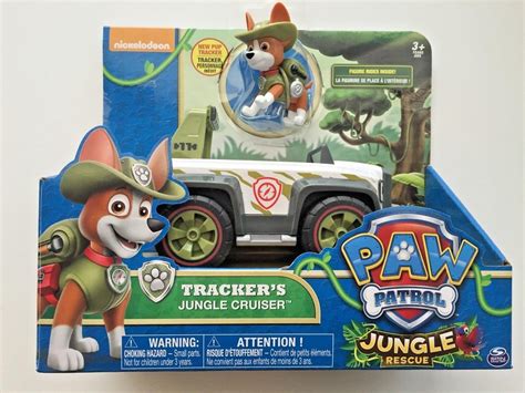 Paw Patrol Tracker Jungle Rescue Trackers Cruiser New 1841205849