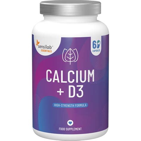 Essentials Calcium Vitamin D3 Sensilab