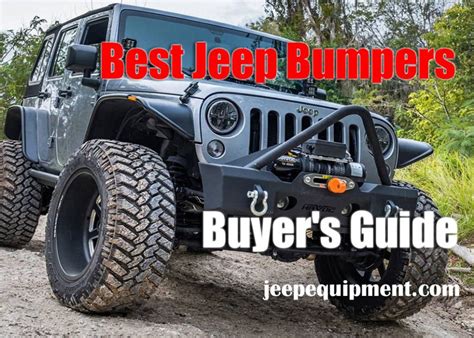 Best Front And Rear Jeep Bumpers Choose Only The Best For Your Vehicle