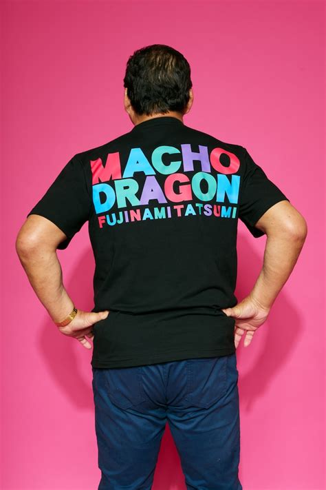 藤波辰爾 藤波辰爾が「マッチョ・ドラゴン」ジャケで着用、あのピンクの衣装がtシャツ化 画像ギャラリー 1111 音楽ナタリー