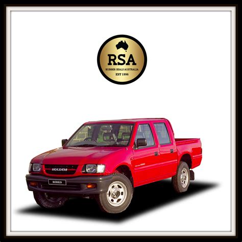 HOLDEN RODEO | Rubber Seals Australia