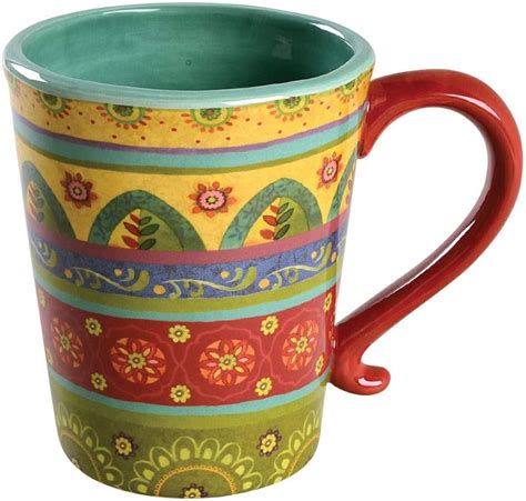 Amazon Certified International Tunisian Sunset Mug 18 Oz