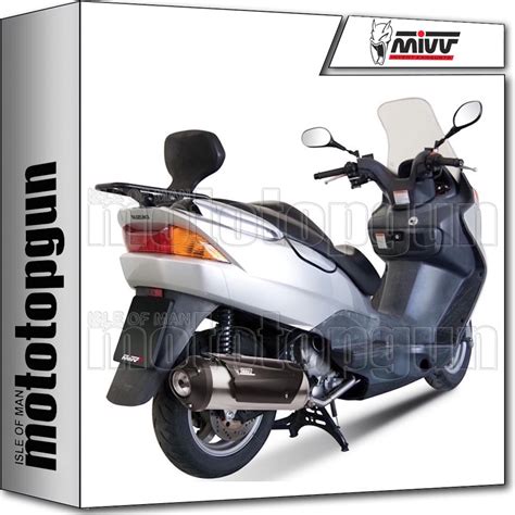 Mivv Full System Exhaust Race Urban Suzuki Burgman 125 2003 03 Ebay