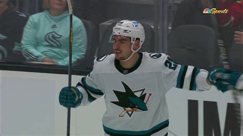 Timo Meier Gives Sharks 2 1 Lead With Goal Vs Kraken Nbc Sports Bay Area And California