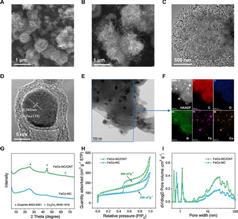 Sem Images Of A Feconc And B Feconc Cnt C Hrtem Image Of