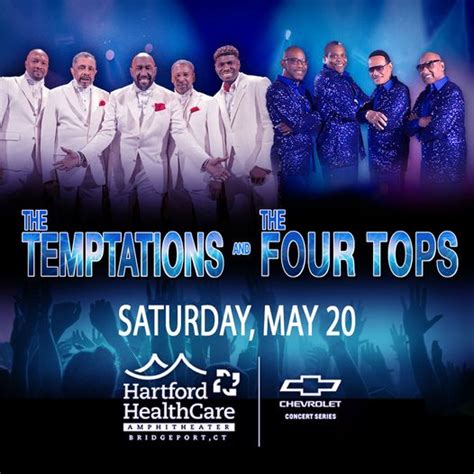 The Temptations in Bridgeport w/ The Four Tops