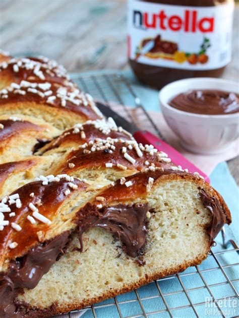 Treccia Alla Nutella Di Pan Brioche Facilissima