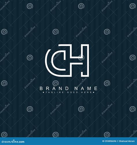 Dh Minimal Vector Logo Simple Business Logo For Monogram D And H