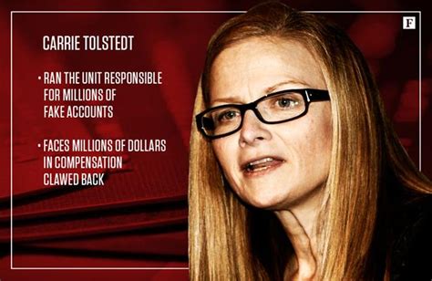 Carrie Tolstedt Gets Scrutiny 2016 10 03 The Wells Fargo Fake