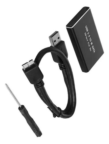 Caixa De Disco R Gido Externo Msata Para Usb Ssd Enclosu Frete Gr Tis