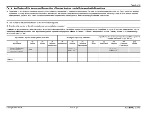 Irs Form 8980 Fill Out Sign Online And Download Fillable Pdf