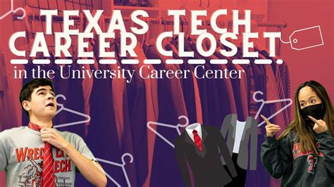 Career Closet At Texas Tech Ttu Vlog Squad Youtube