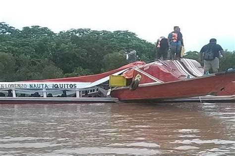 Loreto Dos Muertos Y Heridos Graves Por Choque De Embarcaciones En Río