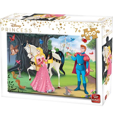 Puzzle 500 pièces Princesses Disney La Belle au bois dormant King