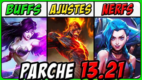 NOTAS Del PARCHE 13 21 De LOL En 5 MINUTOS NUEVOS JUNGLAS