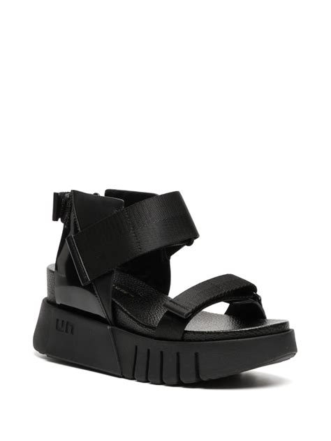 United Nude Delta Run Mm Wedge Sandals Farfetch