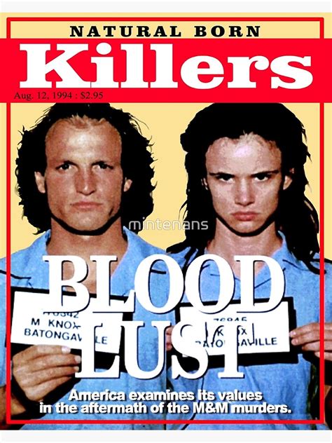 "Retro Vintage Natural Born Killers" Poster for Sale by mintenans ...