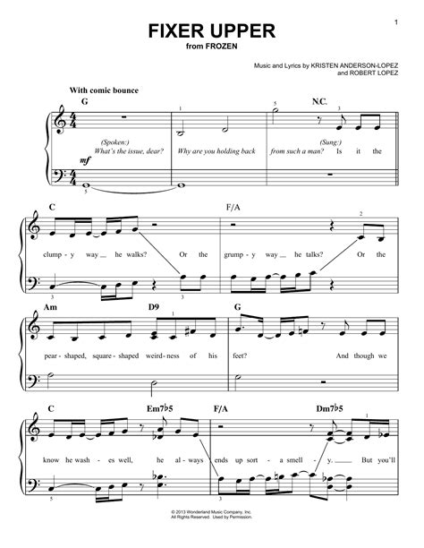 Fixer Upper | Sheet Music Direct